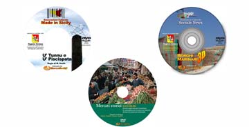La grafica di tre DVD Multimediali da noi realizzati per la Regione Siciliana editing2_small.jpg